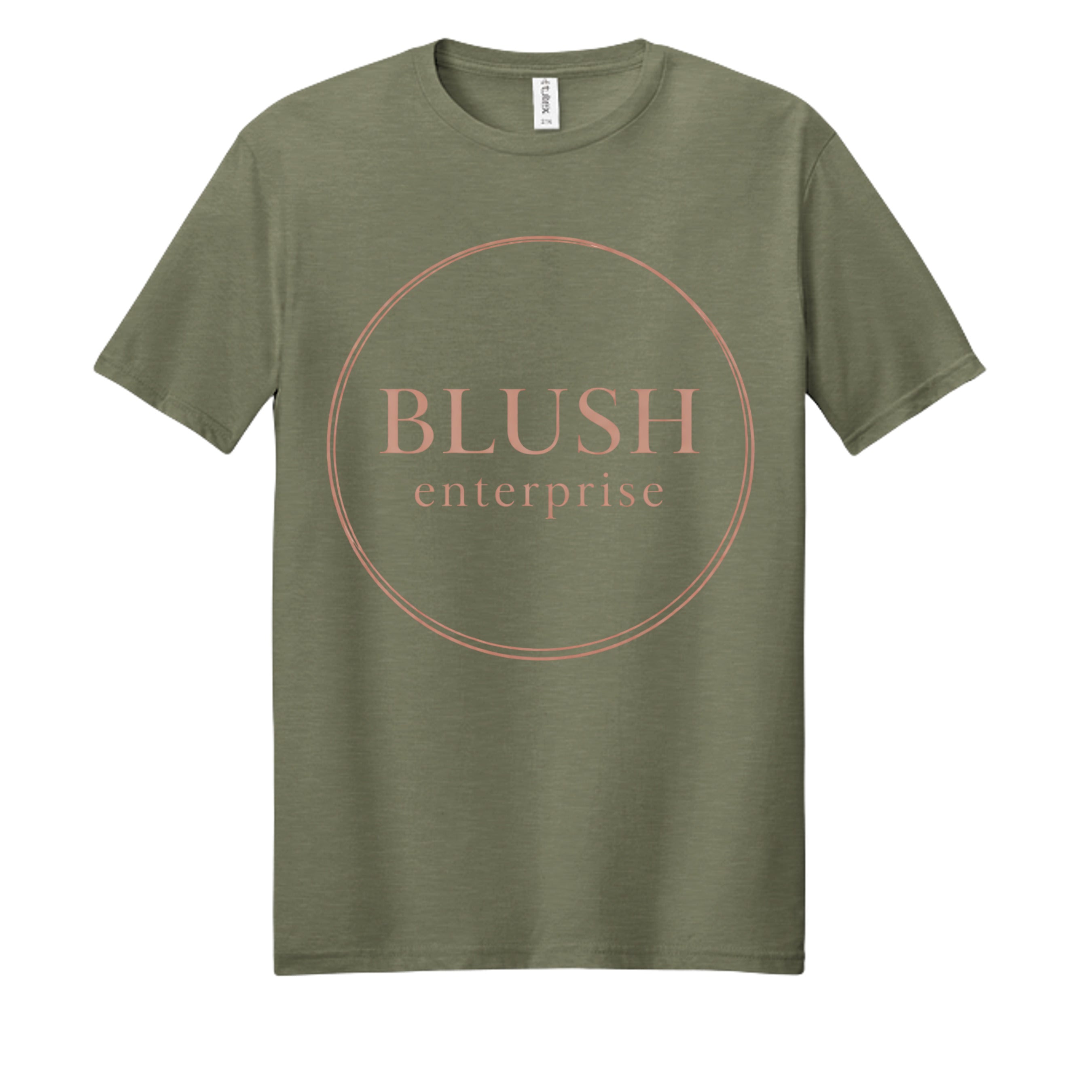 Heather Military Green - 602CVC - FRONT