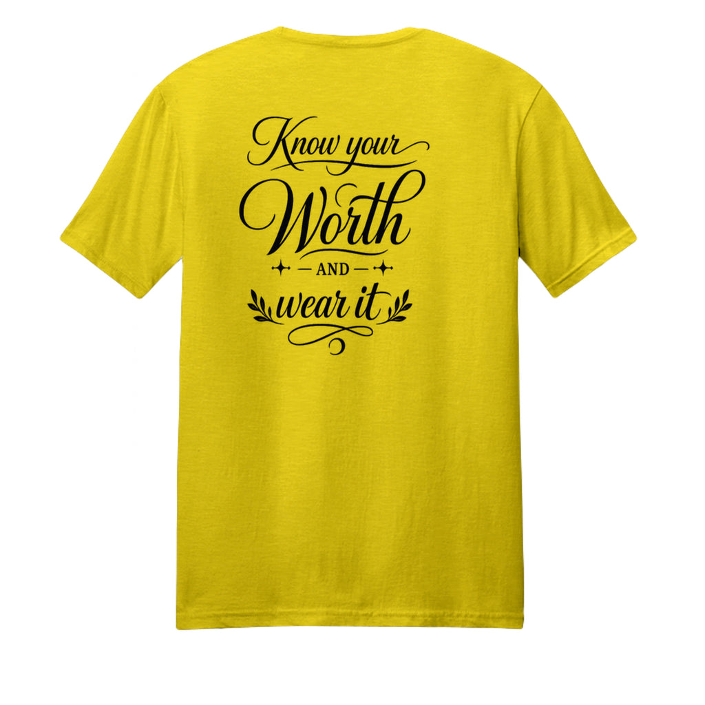 Heather Yellow - 602CVC - BACK