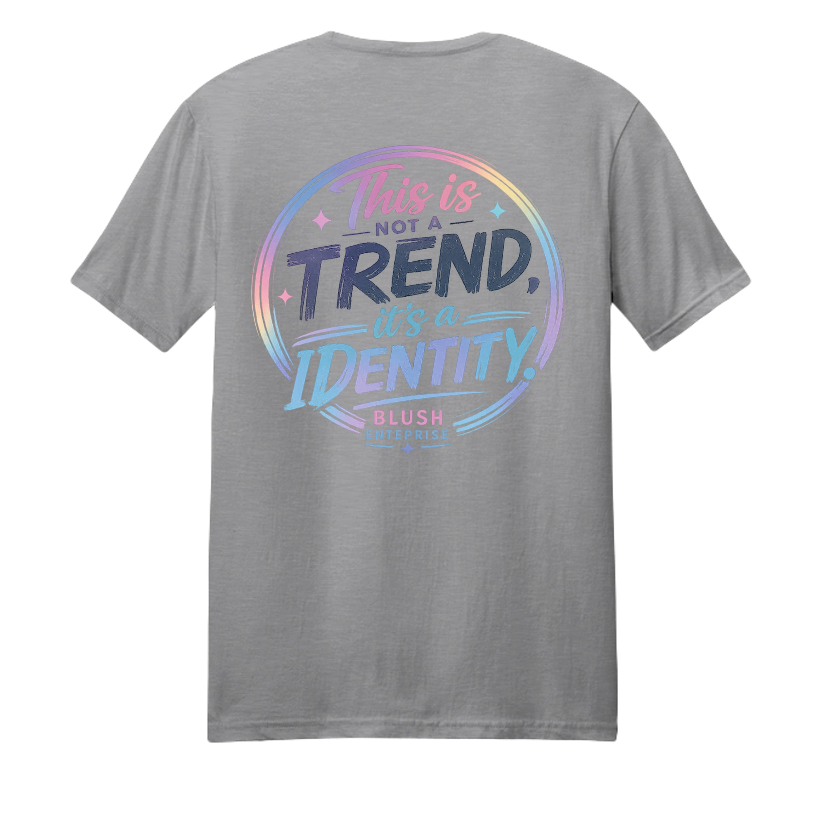Heather Grey - 602CVC - BACK
