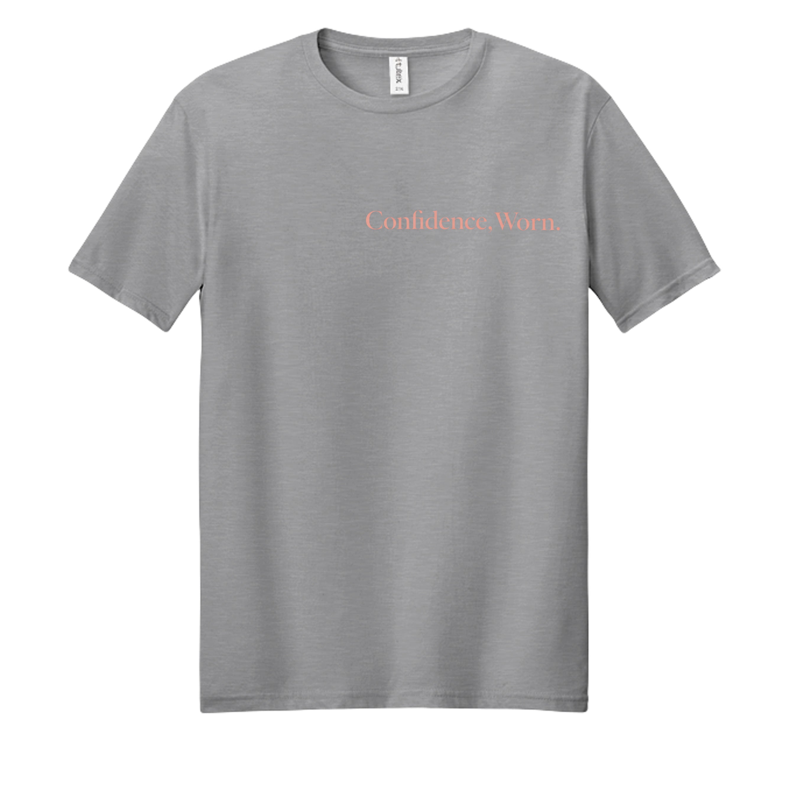 Heather Grey - 602CVC - FRONT