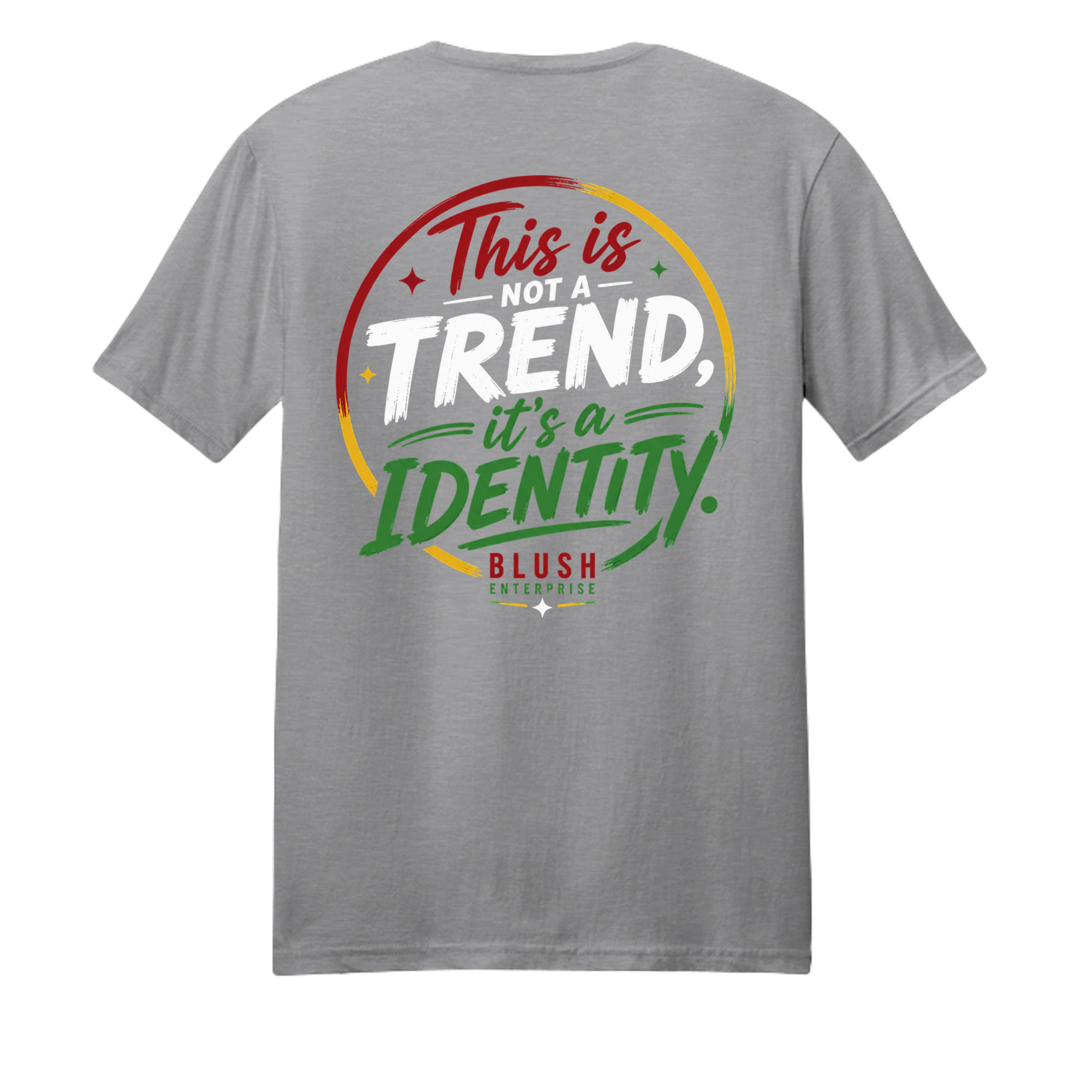 Heather Grey - 602CVC - BACK