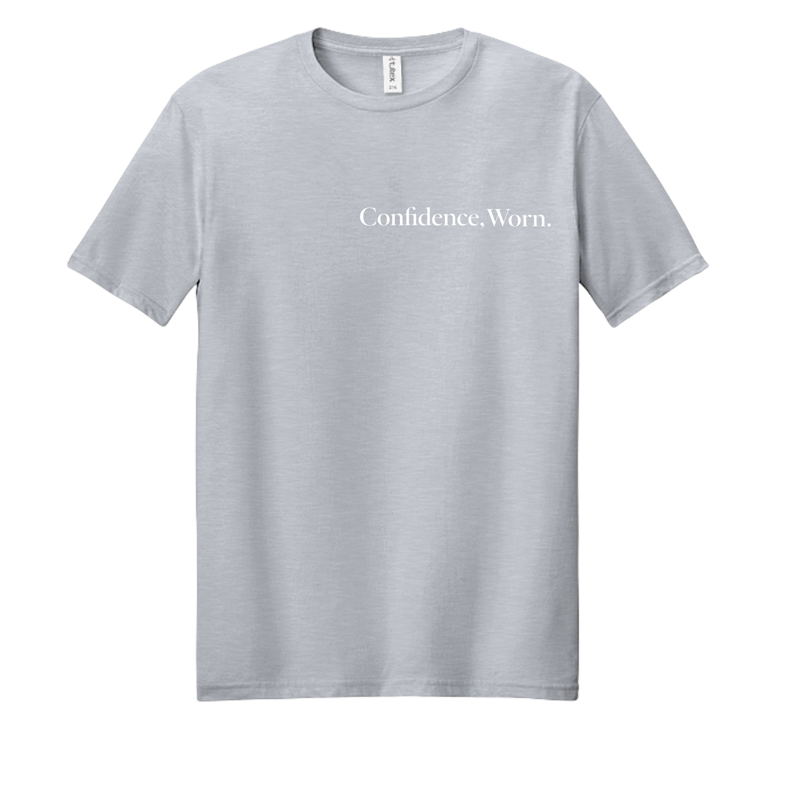 Heather Light Silver - 602CVC - FRONT