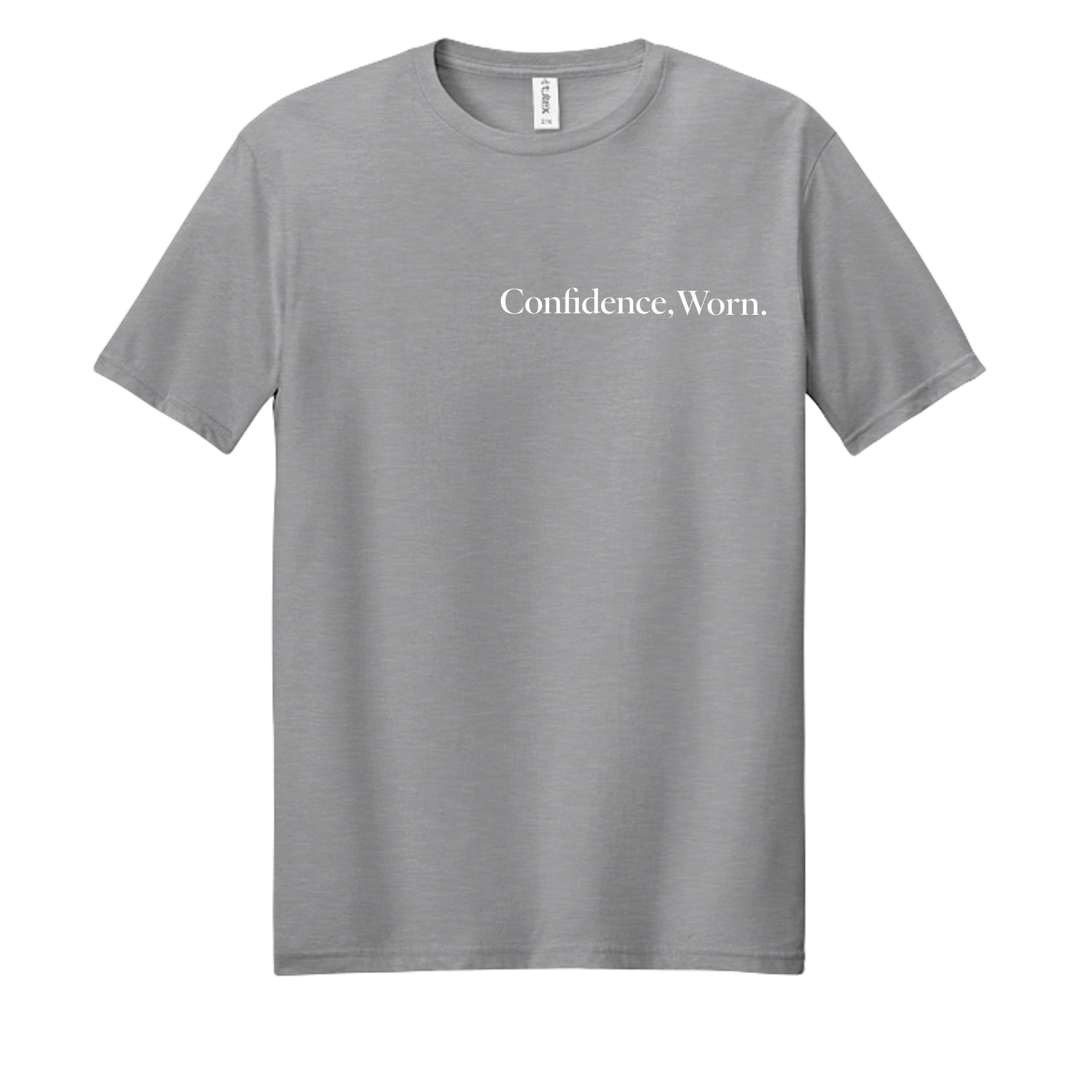 Heather Grey - 602CVC - FRONT
