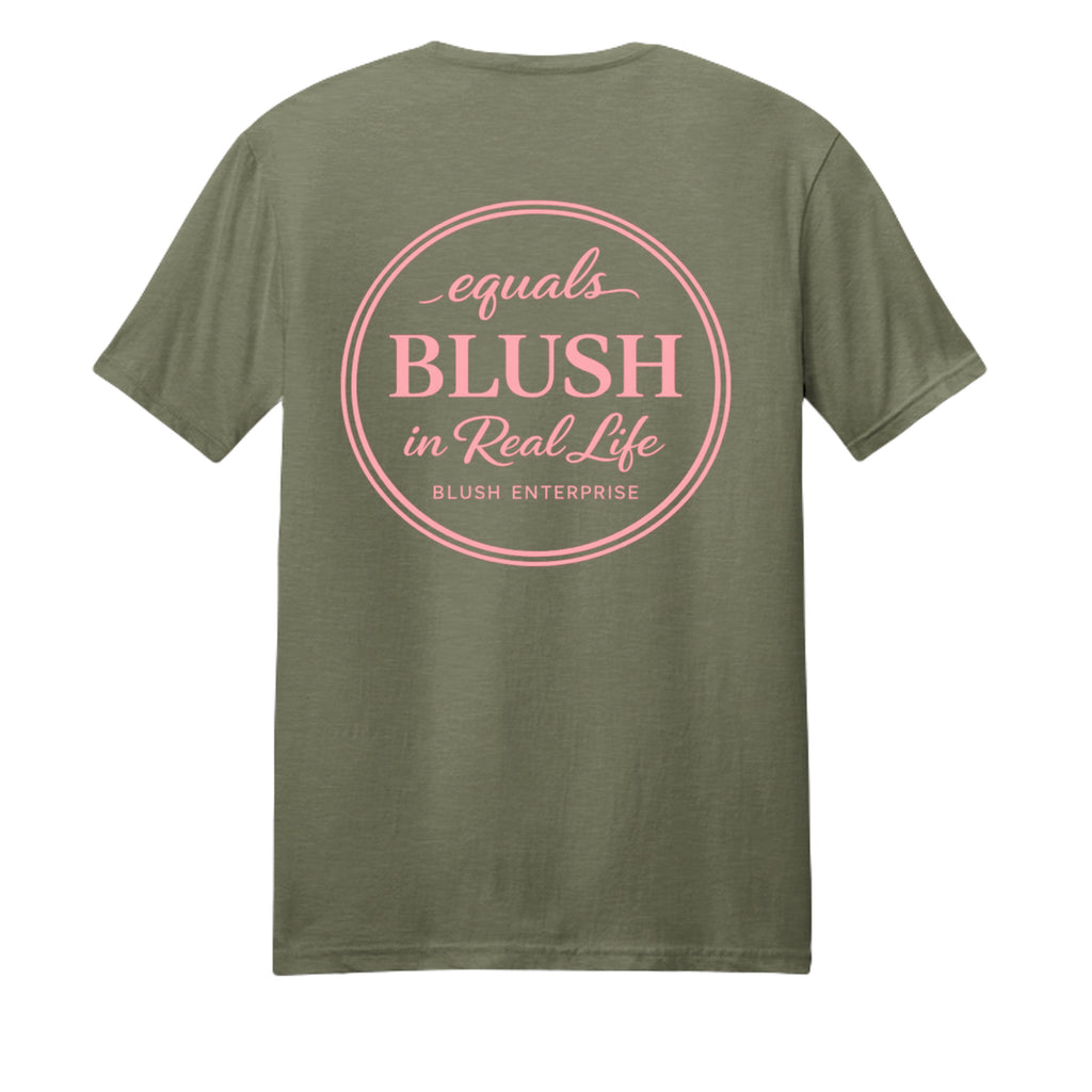 Heather Military Green - 602CVC - BACK