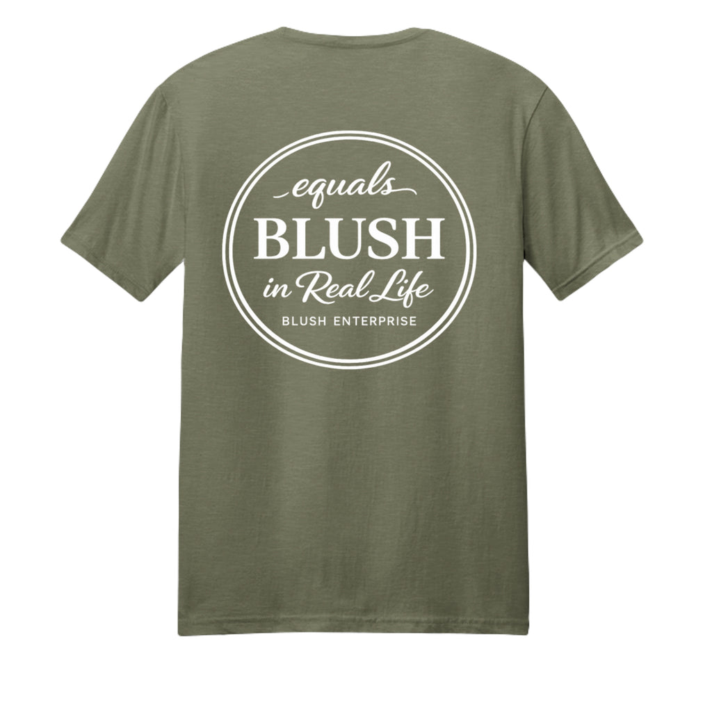 Heather Military Green - 602CVC - BACK