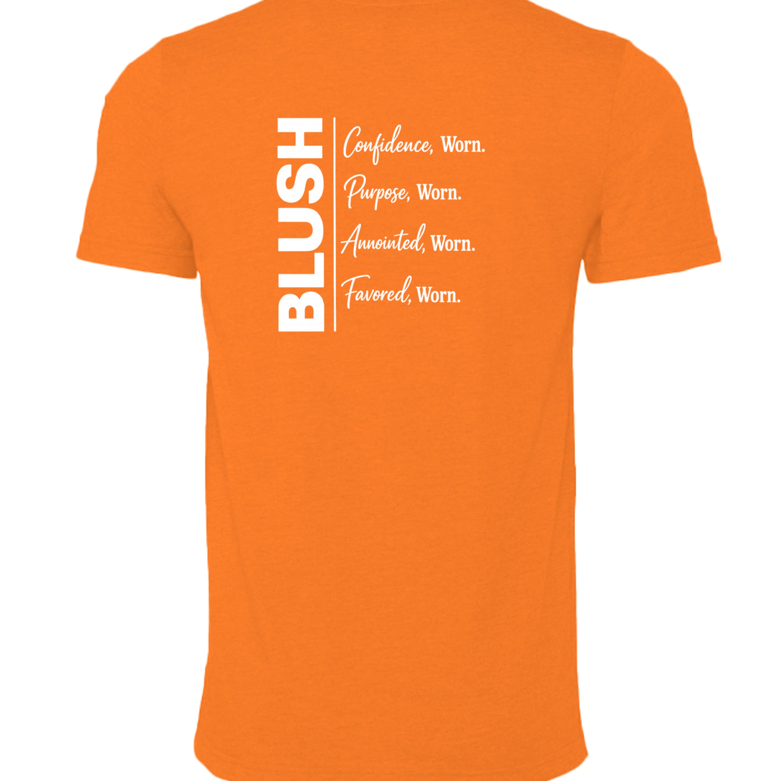 Neon Orange - 3001CVC - BACK