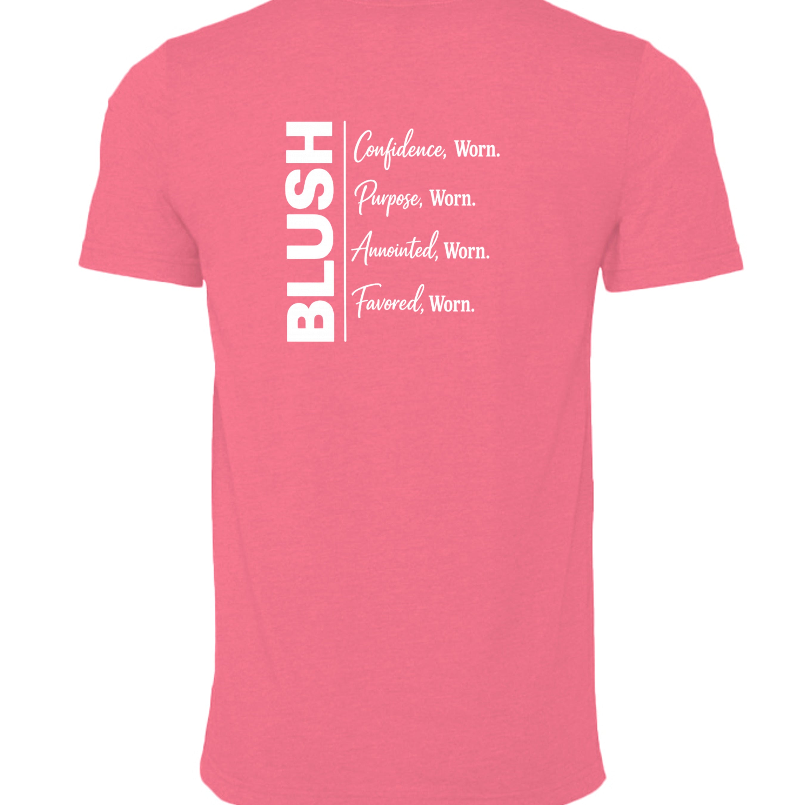 Neon Pink - 3001CVC - BACK