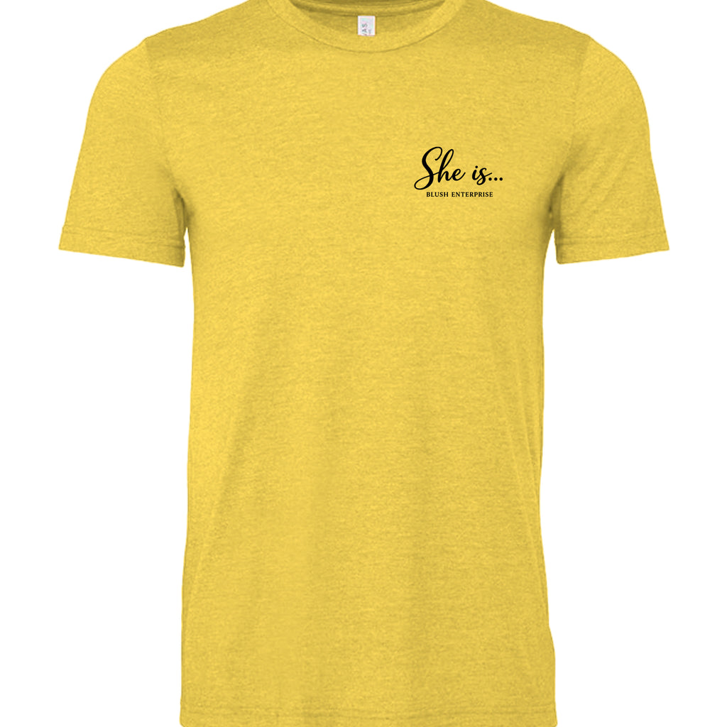 HEATHER YELLOW - 3001CVC - FRONT